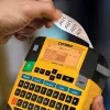 DYMO Rhino Industrial Flexible Nylon Labels | 19 mm x 3,5 m | Czarny nadruk na białym | Samoprzylepne | do urządzeń Rhino i LabelManager