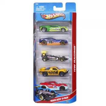 Hot Wheels 5-Car Pack asortyment, Zestaw pojazdów, 3 lat(a), Różne kolory