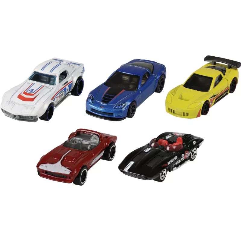 Hot Wheels 5-Car Pack asortyment, Zestaw pojazdów, 3 lat(a), Różne kolory