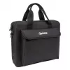 Torba na laptopa Manhattan London 12,5 cala, ładowana od góry, czarna, niski koszt, kieszeń na akcesoria, pasek na ramię (odpinany), etui na notebooka, trzyletnia gwarancja