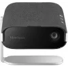 Viewsonic M1XE projektor danych Projektor krótkiego rzutu LED WVGA (854x480) Czarny, Srebrny