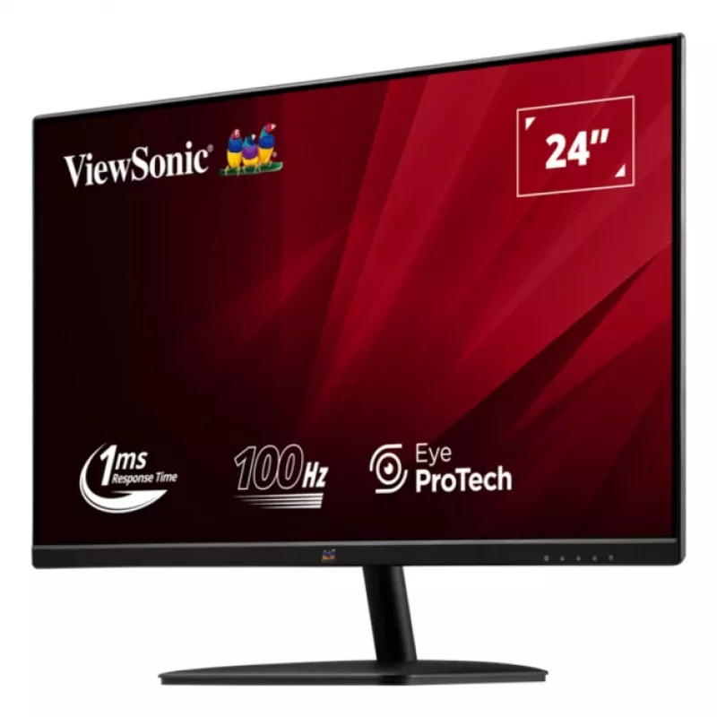 Monitor komputerowy Viewsonic VA2432-H-2 61 cm (24 cale) 1920 x 1080 pikseli Full HD LED Czarny