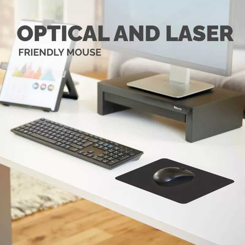 MOUSE PAD BASIC/BLACK 29704 FELLOWES