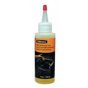 Fellowes Shredder Oil 120ml, Olej smarujący, 0,12 L, Wielokolorowy, 44,5 mm, 44,5 mm, 161,9 mm