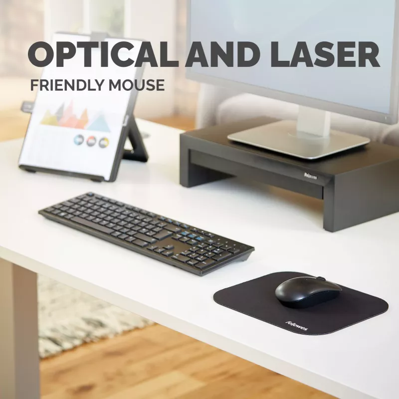 Podkładka pod mysz Fellowes Premium - Czarna