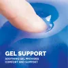 Fellowes mysz Mat Wrist Support - Crystals Gel mysz Pad with Non Slip Rubber Base - Ergonomic mysz Mat for Computer, Laptop, Home Office Use - Kompatybilny with Laser and Optical Mice - niebieski