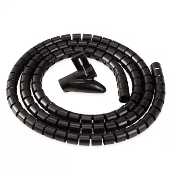 Fellowes CableZip - Czarny, Osłona na kable, Biurko, Czarny