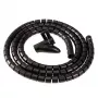 Fellowes CableZip - Czarny, Osłona na kable, Biurko, Czarny