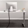 Fellowes CableZip - Czarny, Osłona na kable, Biurko, Czarny