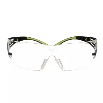 3M SF420AS/AF-EU Okulary ochronne Poliwęglan (PC) Czarny, Zielony
