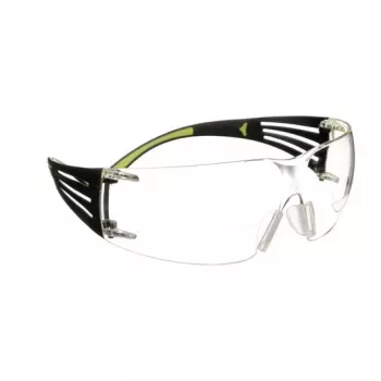3M SF420AS/AF-EU Okulary ochronne Poliwęglan (PC) Czarny, Zielony
