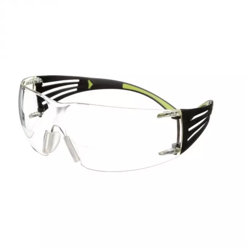 3M SF420AS/AF-EU Okulary ochronne Poliwęglan (PC) Czarny, Zielony
