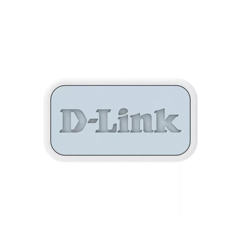 D-Link N300 Wi-Fi 4 Adapter USB, przewodowa i bezprzewodowa, USB, WLAN, biały