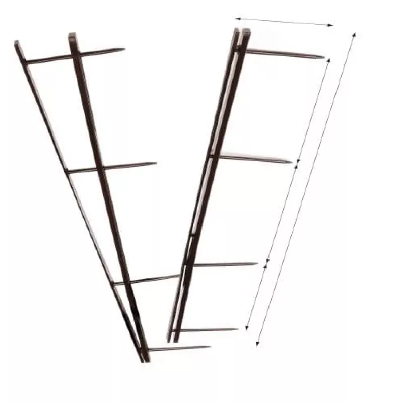 Listwy wiążące GBC VeloBind 45 mm białe (25), biały, A4, 45 mm, 297 mm, 25 szt.