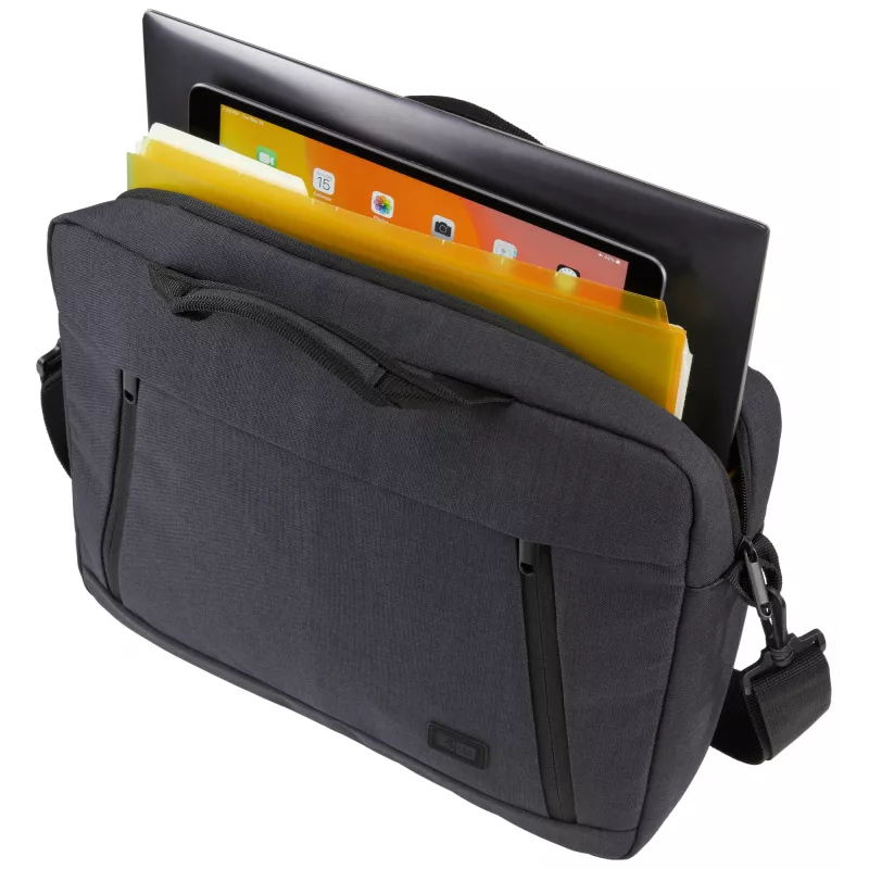 Case Logic Huxton HUXA-214 Czarny 35.6 cm (14 cali) Aktówka