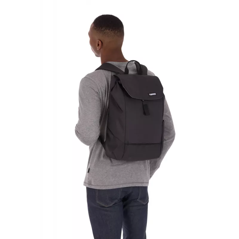 Thule Lithos TLBP213 - czarny plecak Casual backpack Poliester