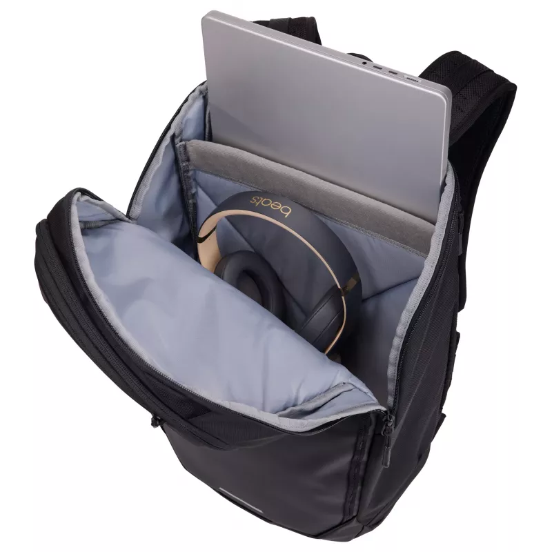 Thule Chasm TCHB215 Czarny plecak Plecak codzienny Poliester