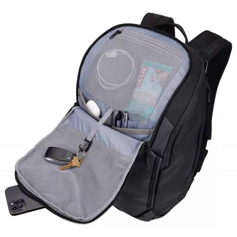 Thule Chasm TCHB215 Czarny plecak Plecak codzienny Poliester