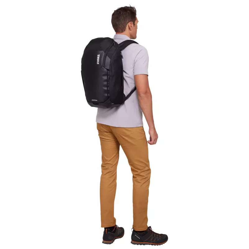 Thule Chasm TCHB215 Czarny plecak Plecak codzienny Poliester