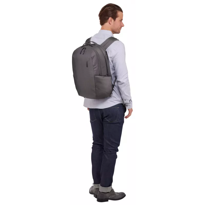 Plecak Thule Subterra 2 TSLB417 Vetiver Gray, Casual backpack, Szary, Poliester