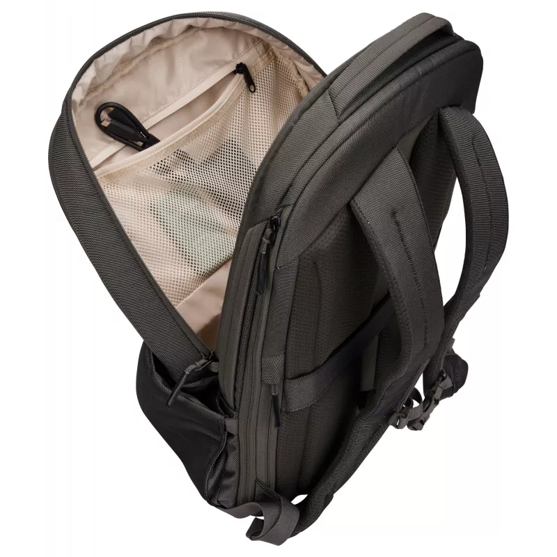 Plecak Thule Subterra 2 TSLB417 Vetiver Gray, Casual backpack, Szary, Poliester
