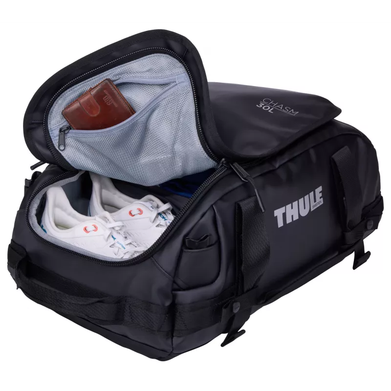 Thule Chasm TDSD301 Czarna torba sportowa 30 L Poliester