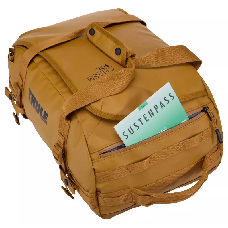 Thule Chasm TDSD301 Golden Brown torba sportowa 30 L Poliester Brązowy, Złoty
