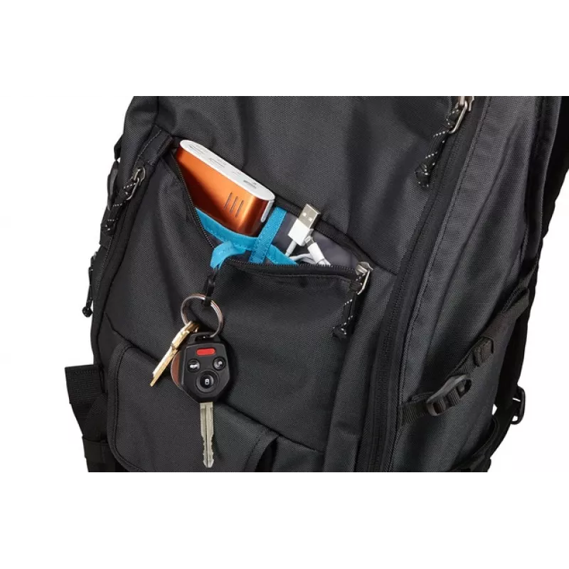 Thule Subterra TSDP115 plecak Plecak miejski Czarny Nylon