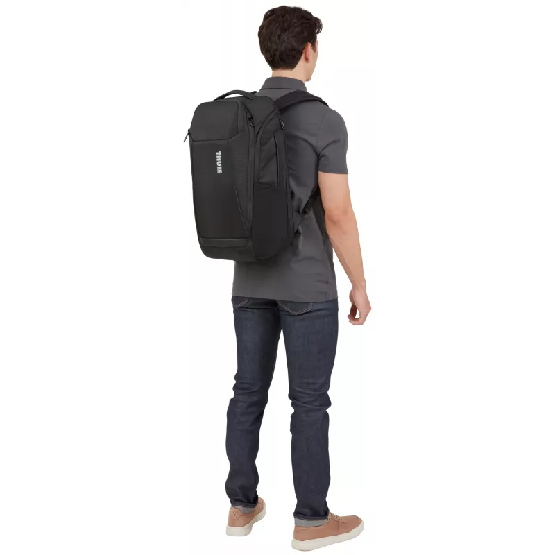 Thule Accent TACBP2216 plecak Plecak podróżny Czarny Poliester z recyklingu