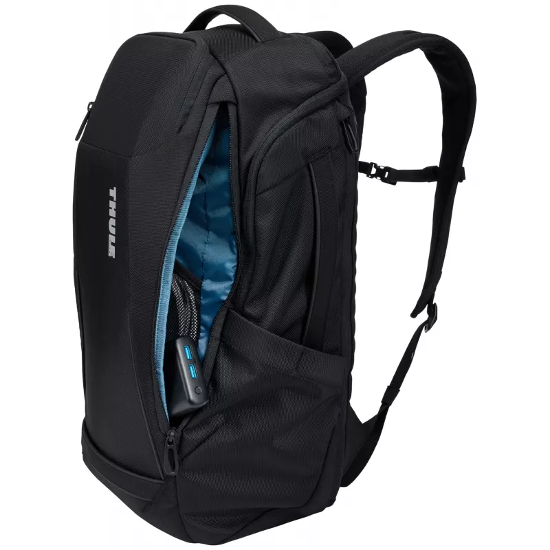 Thule Accent TACBP2216 plecak Plecak podróżny Czarny Poliester z recyklingu