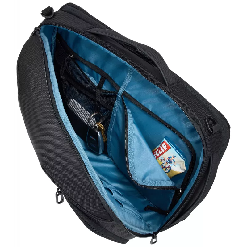 Plecak Thule Accent Convertible 17L — czarny, pojemność 17 L, opcje noszenia z możliwością konwersji