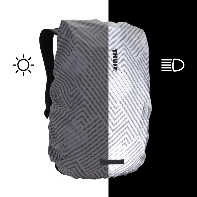Thule Paramount TPRC130 - Srebrny pokrowiec przeciwdeszczowy na plecak Nylon 30 L