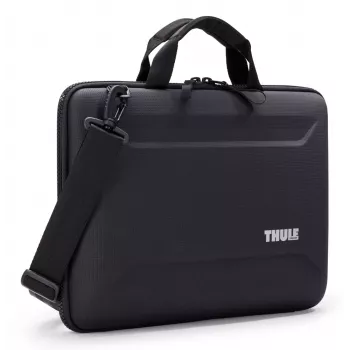 Torba na laptopa Thule Gauntlet 16 do 16-calowego MacBooka, czarna, wzmocniony rękaw i ochronny zamek