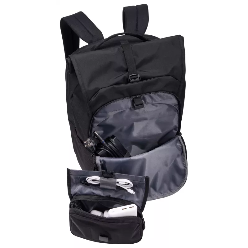 Plecak Case Logic VARIBP117 Czarny Casual backpack z poliestru z recyklingu