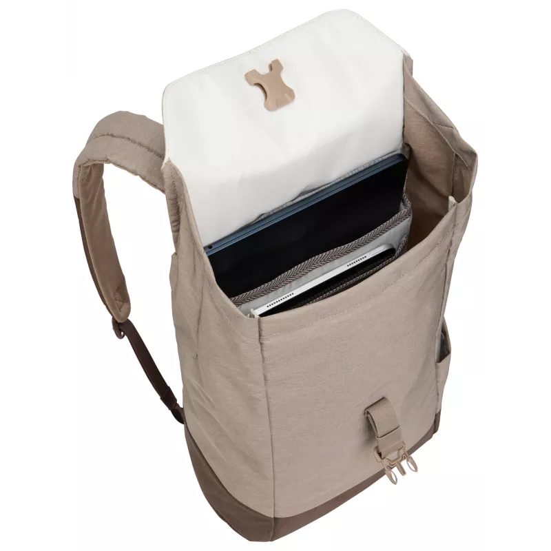 Thule Lithos TLBP213 - Nuanced brown backpack Plecak casualowy Czarny Poliester
