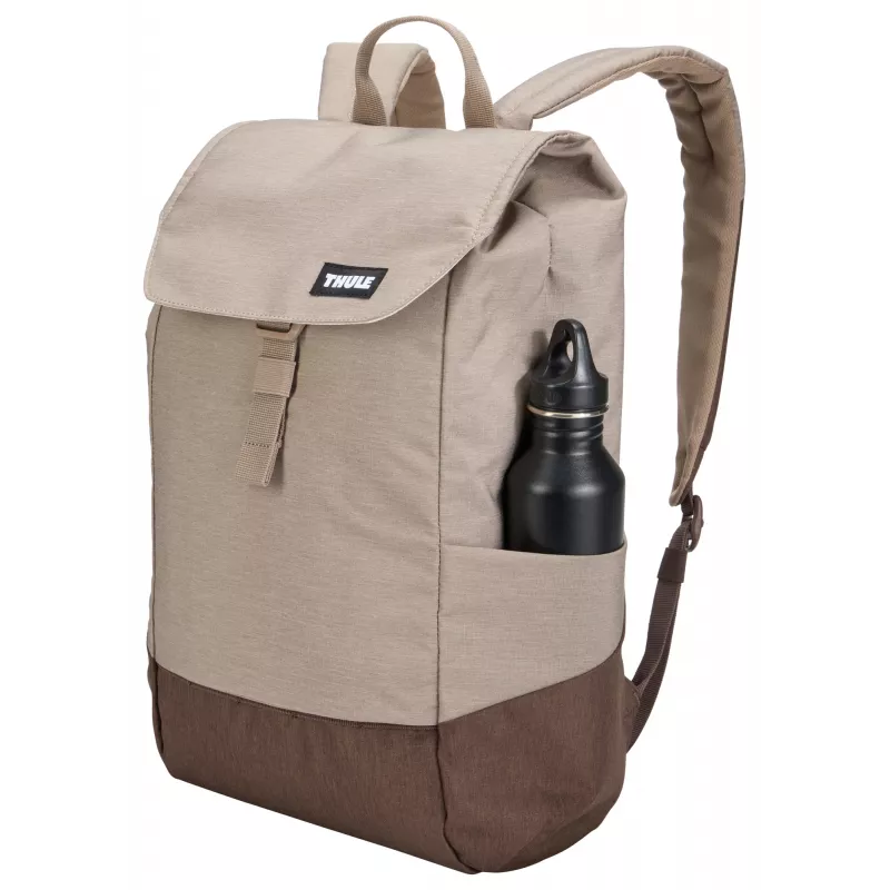 Thule Lithos TLBP213 - Nuanced brown backpack Plecak casualowy Czarny Poliester