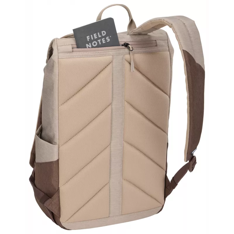 Thule Lithos TLBP213 - Nuanced brown backpack Plecak casualowy Czarny Poliester