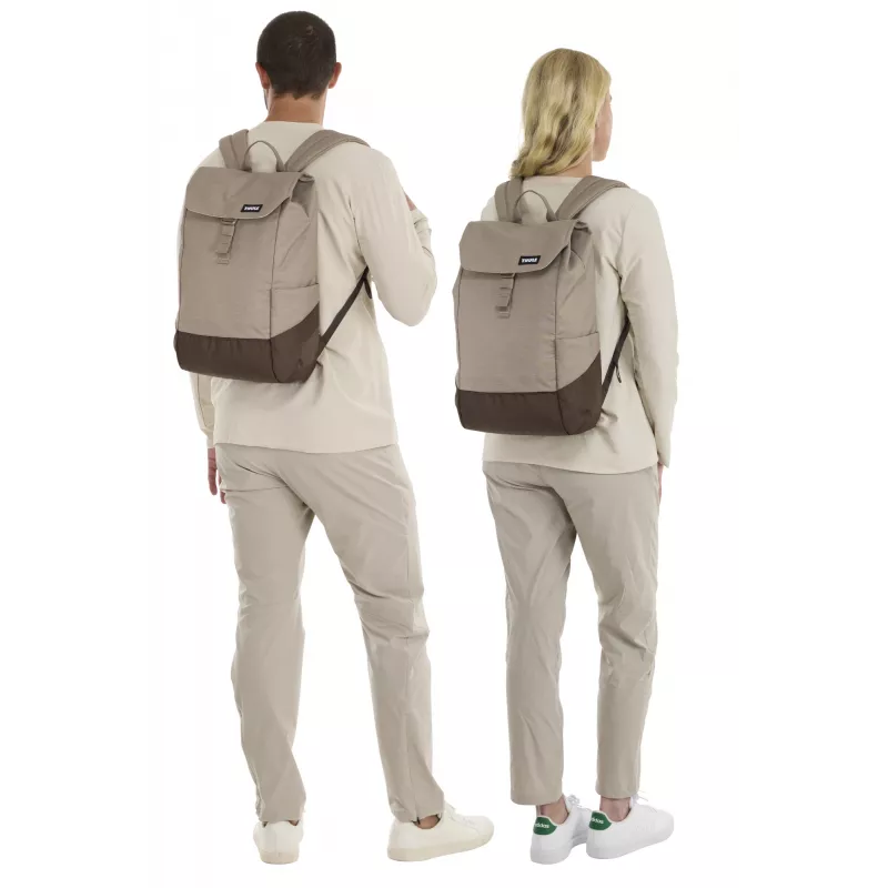 Thule Lithos TLBP213 - Nuanced brown backpack Plecak casualowy Czarny Poliester