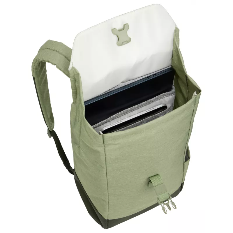 Thule Lithos TLBP213 - plecak Quiet zielony Casual backpack Poliester