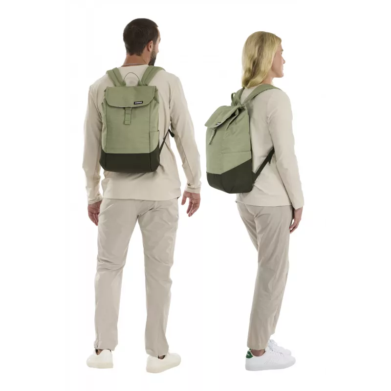 Thule Lithos TLBP213 - plecak Quiet zielony Casual backpack Poliester