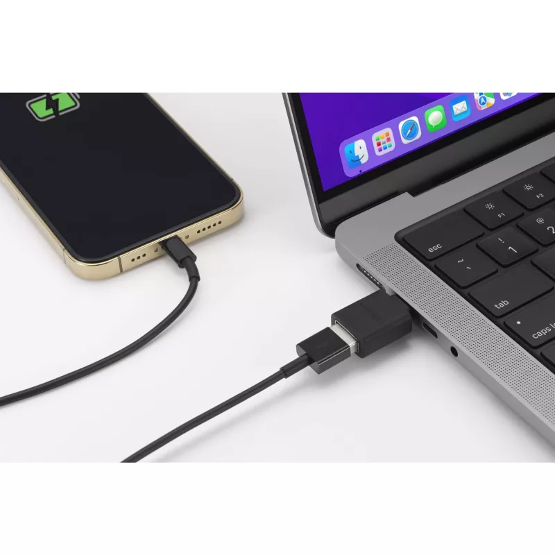 Kensington CA1010 Adapter USB-C na USB-A M/F, USB-C, USB-A, Czarny