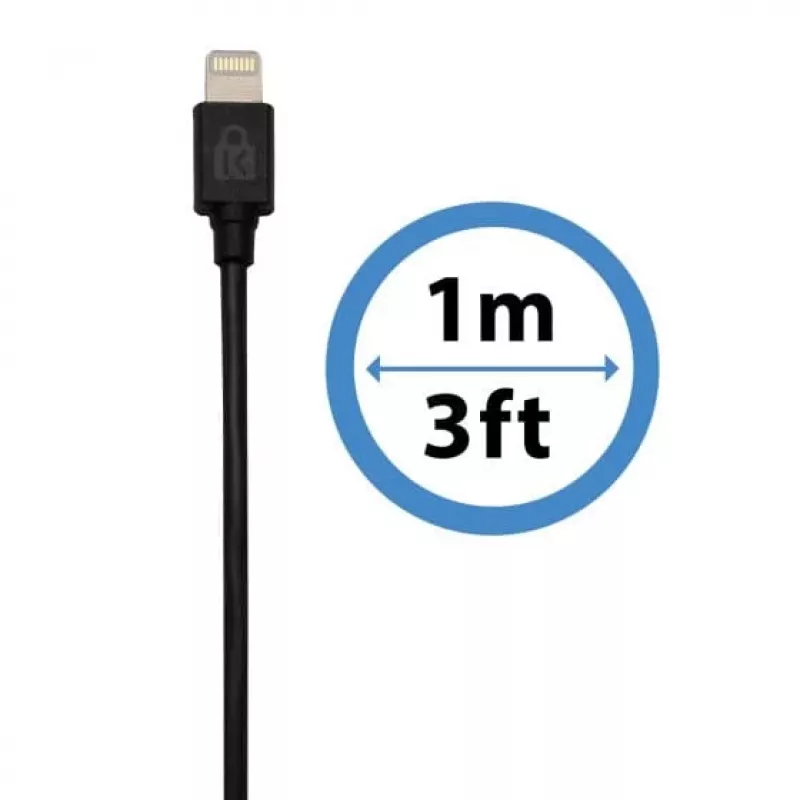 Kensington PowerBolt™ 2.4 Ładowarka samochodowa — Czarna, Auto, Gniazdo zapalniczki, 1 m, Czarna