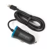 Kensington PowerBolt™ 2.4 Ładowarka samochodowa — Czarna, Auto, Gniazdo zapalniczki, 1 m, Czarna