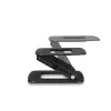 Kensington SmartFit EQ Regulowana podstawa pod laptop z wieloma kątami nachylenia, podstawka pod laptop, czarna, tworzywo sztuczne, 33 cm (13 cali), 40,6 cm (16 cali), 3 kg
