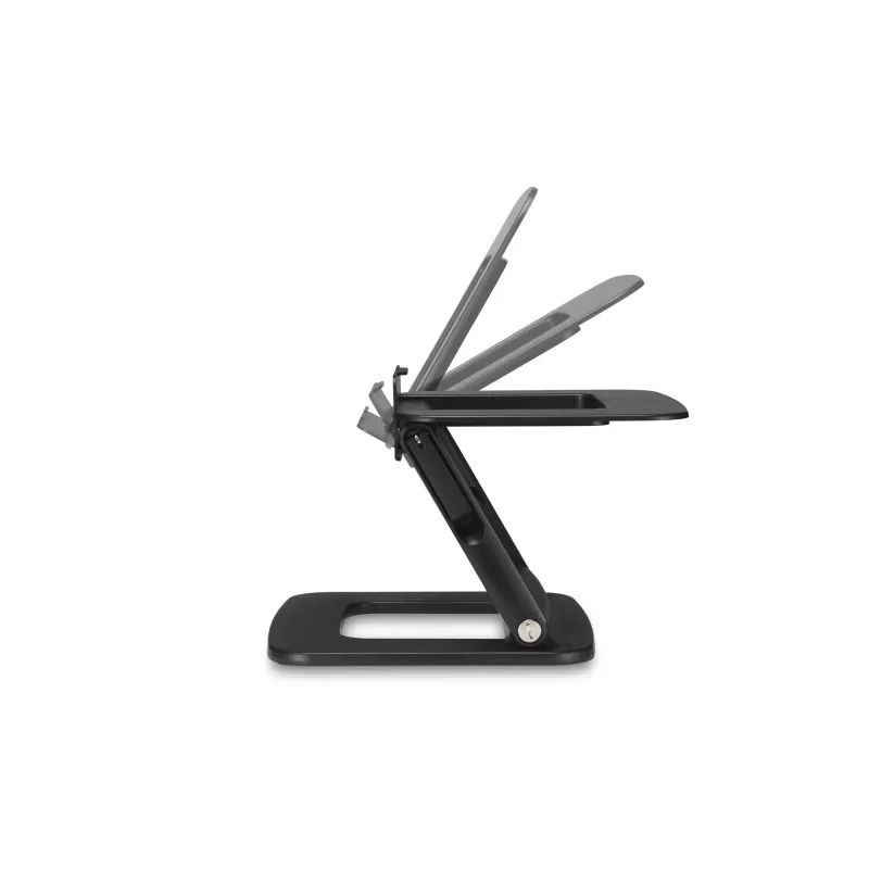 Kensington SmartFit EQ Regulowana podstawa pod laptop z wieloma kątami nachylenia, podstawka pod laptop, czarna, tworzywo sztuczne, 33 cm (13 cali), 40,6 cm (16 cali), 3 kg