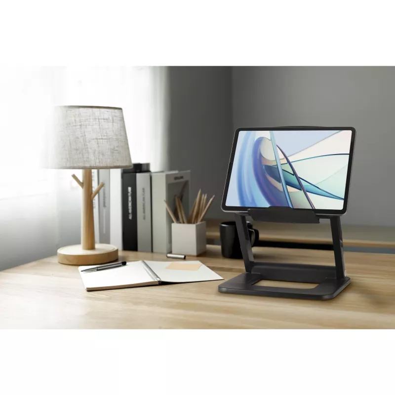 Kensington SmartFit EQ Regulowana podstawa pod laptop z wieloma kątami nachylenia, podstawka pod laptop, czarna, tworzywo sztuczne, 33 cm (13 cali), 40,6 cm (16 cali), 3 kg