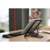 Kensington EQ Regulowana aluminiowa podstawka pod laptopa, Podstawka pod laptopa, Czarny, Aluminium, 25.4 cm (10 cali), 43.2 cm (17 cali), 3 kg