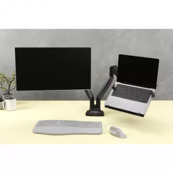 Uniwersalny uchwyt na laptopa do ramion monitorowych Kensington, 4,5 kg, czarny