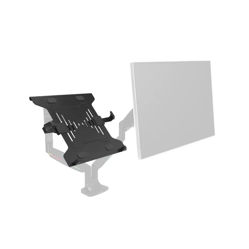 Uniwersalny uchwyt na laptopa do ramion monitorowych Kensington, 4,5 kg, czarny