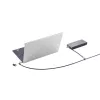 Kensington cienki N17 2.0 Keyed Dual Head Laptop Lock for Wedge-Shaped Slots